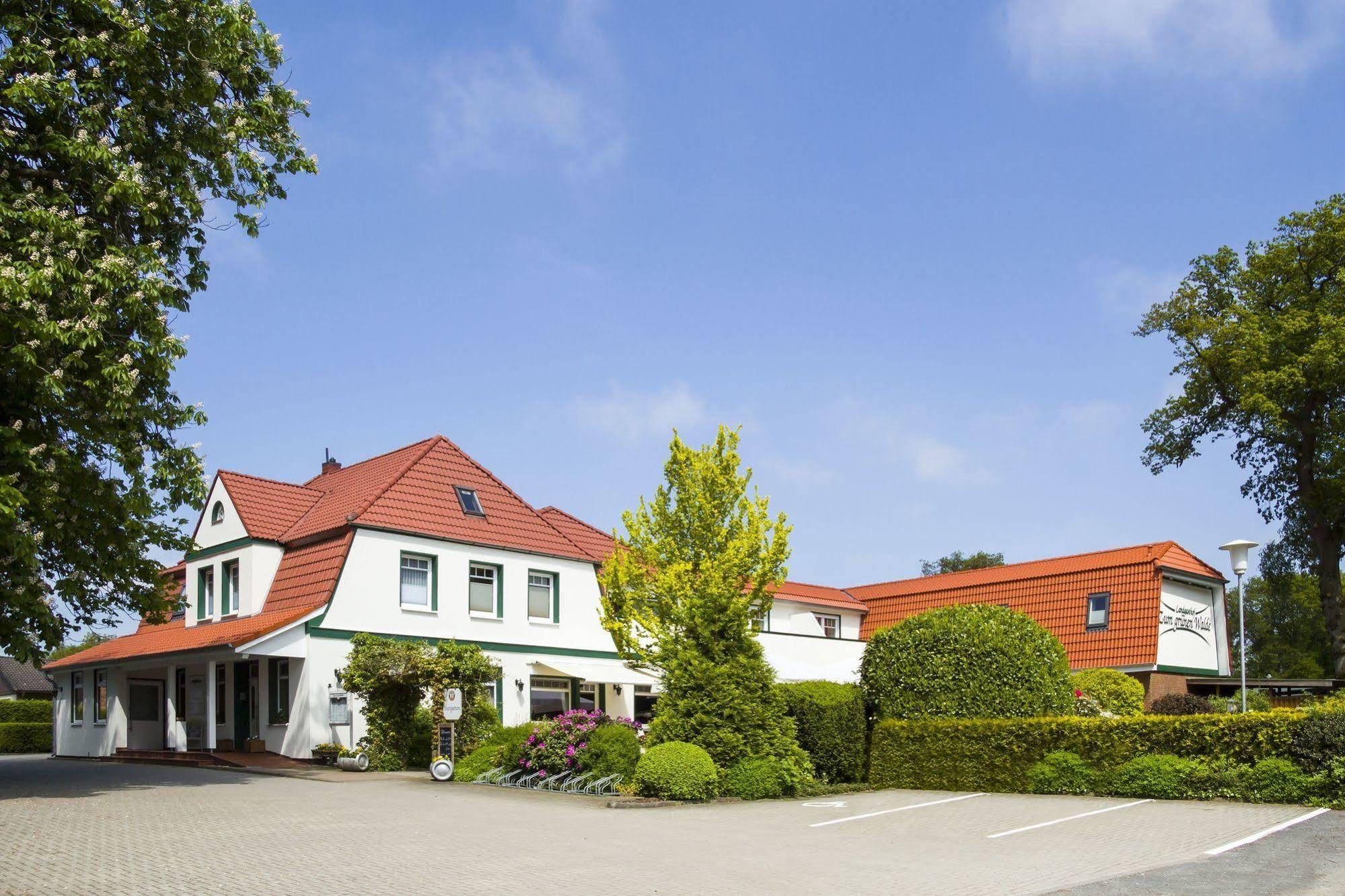 Landgasthof "Zum Gruenen Walde" Нордхольц Екстер'єр фото